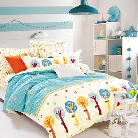 華智家紡 純棉斜紋印花小被罩 單人被罩 新品 夢(mèng)幻森林圖片大全 郵樂(lè)官方網(wǎng)站